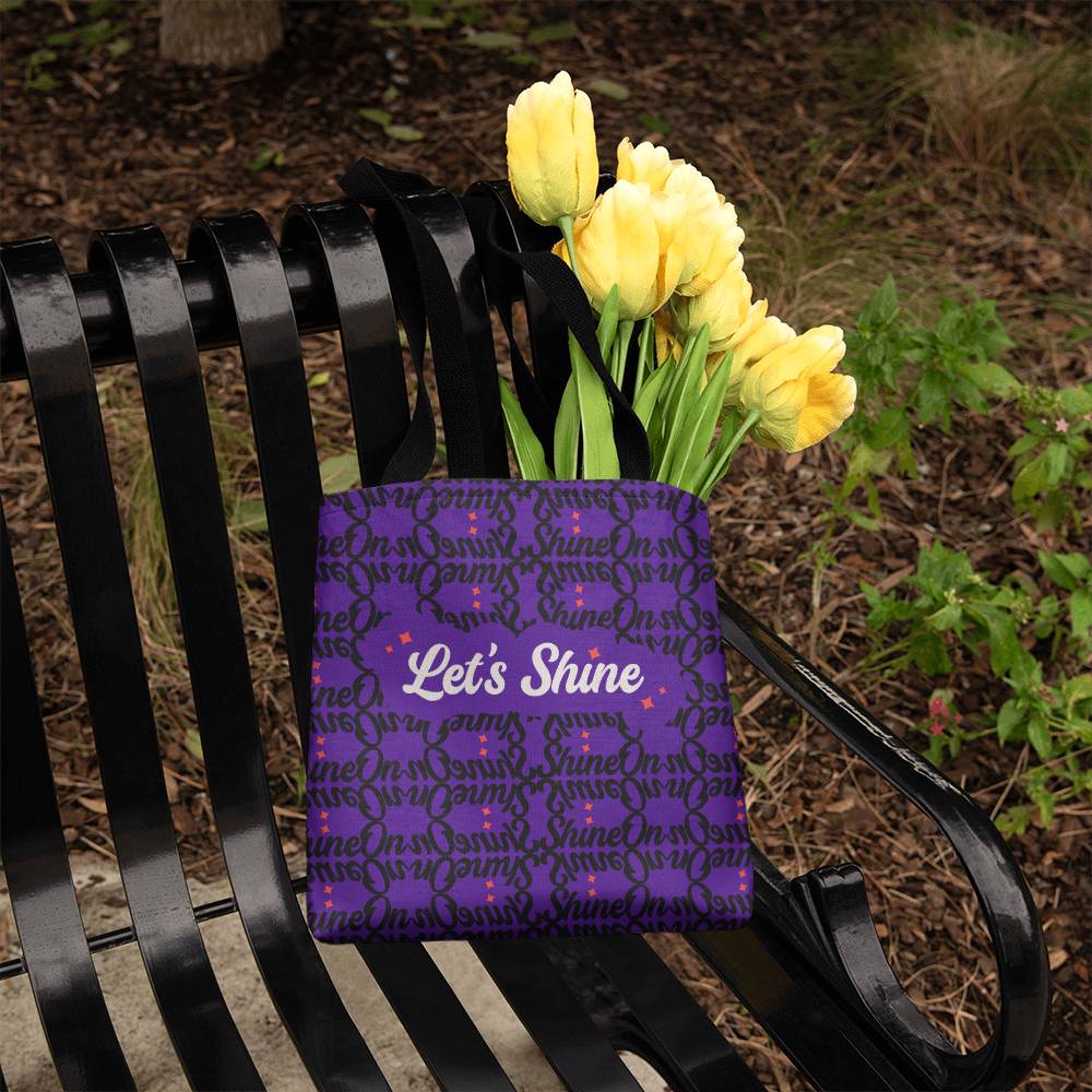 ShineOn Purple Tote Bag