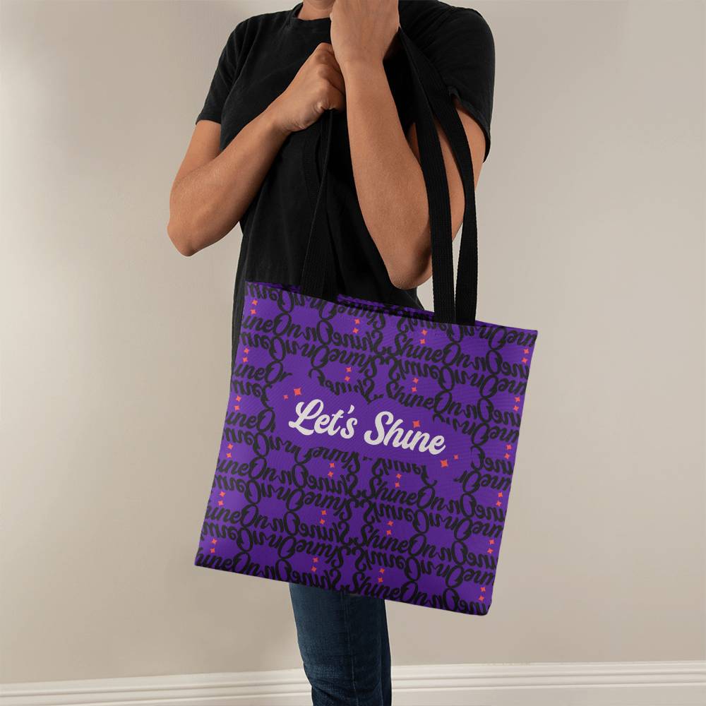 ShineOn Purple Tote Bag