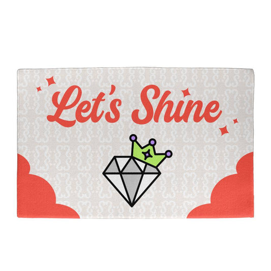 Let's Shine Welcome Mat