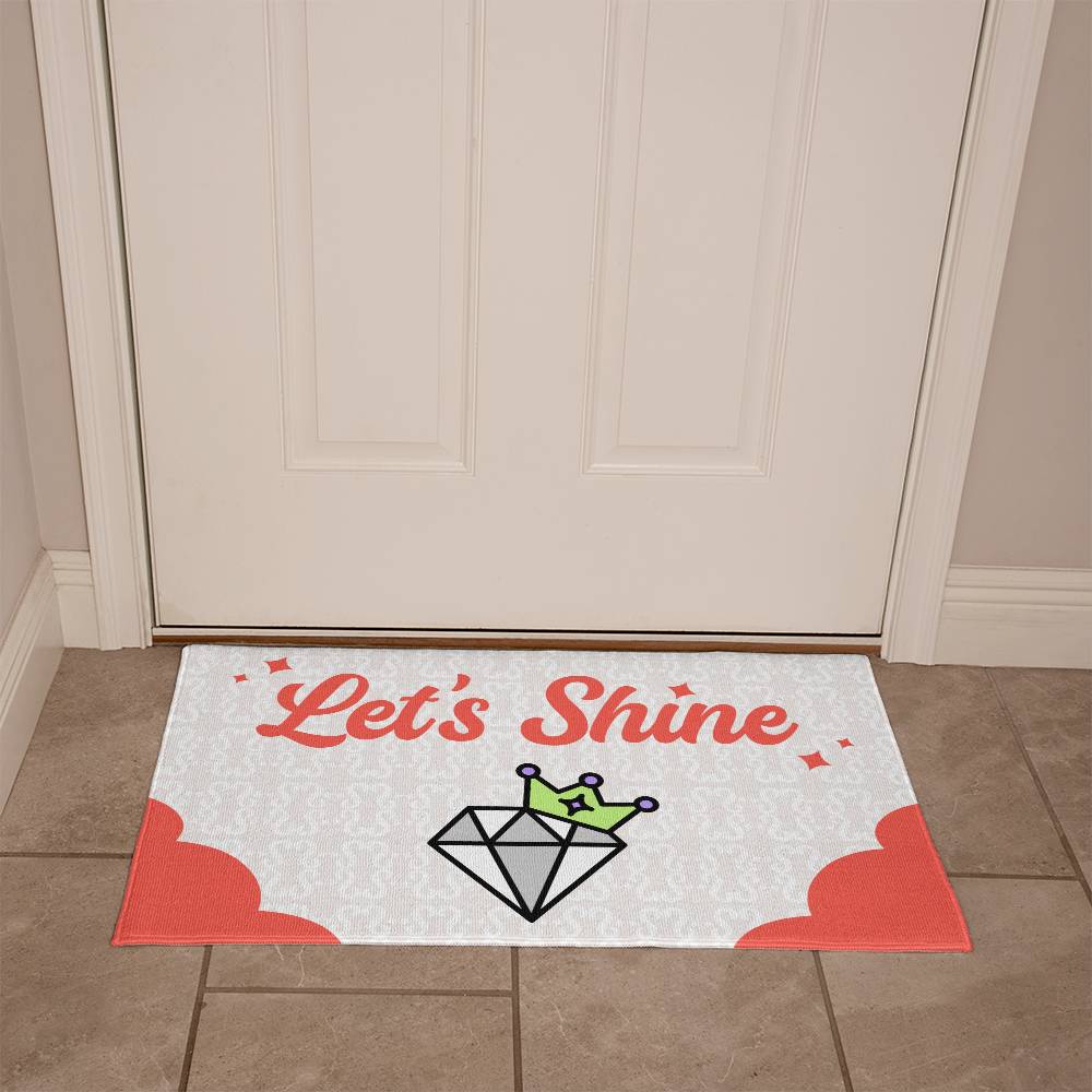 Let's Shine Welcome Mat