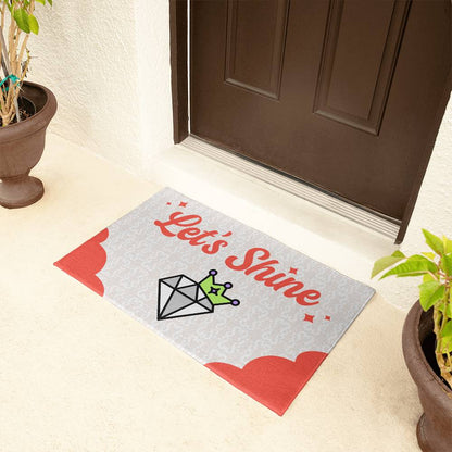 Let's Shine Welcome Mat