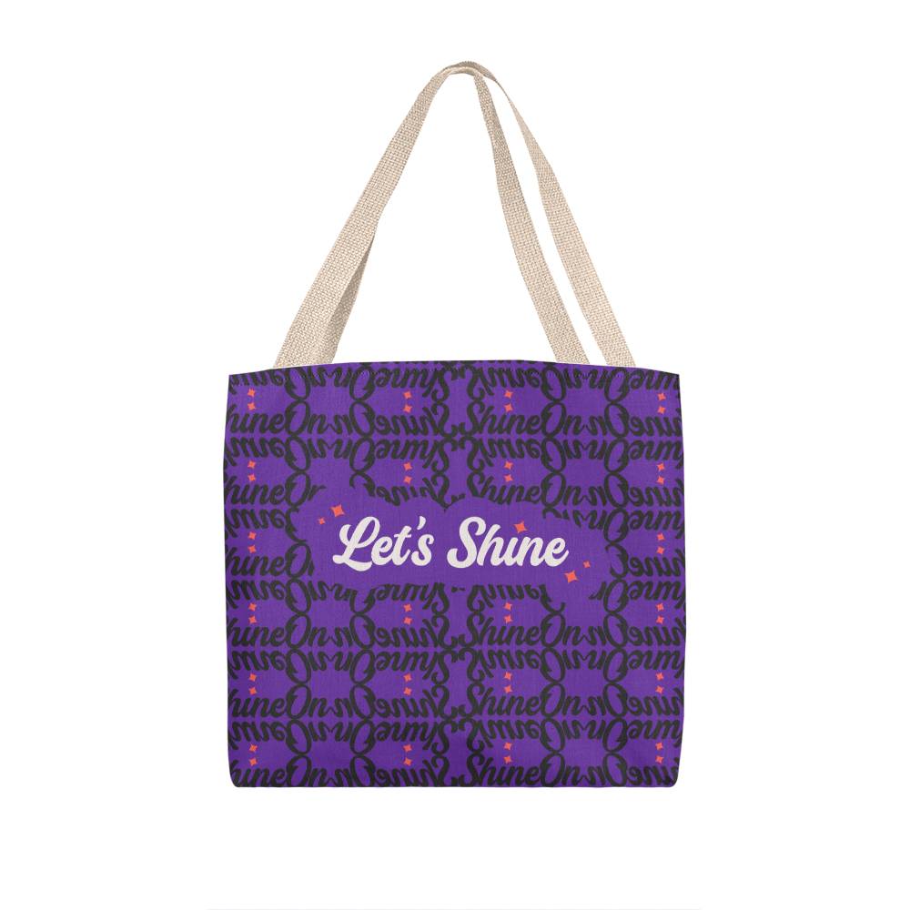 ShineOn Purple Tote Bag