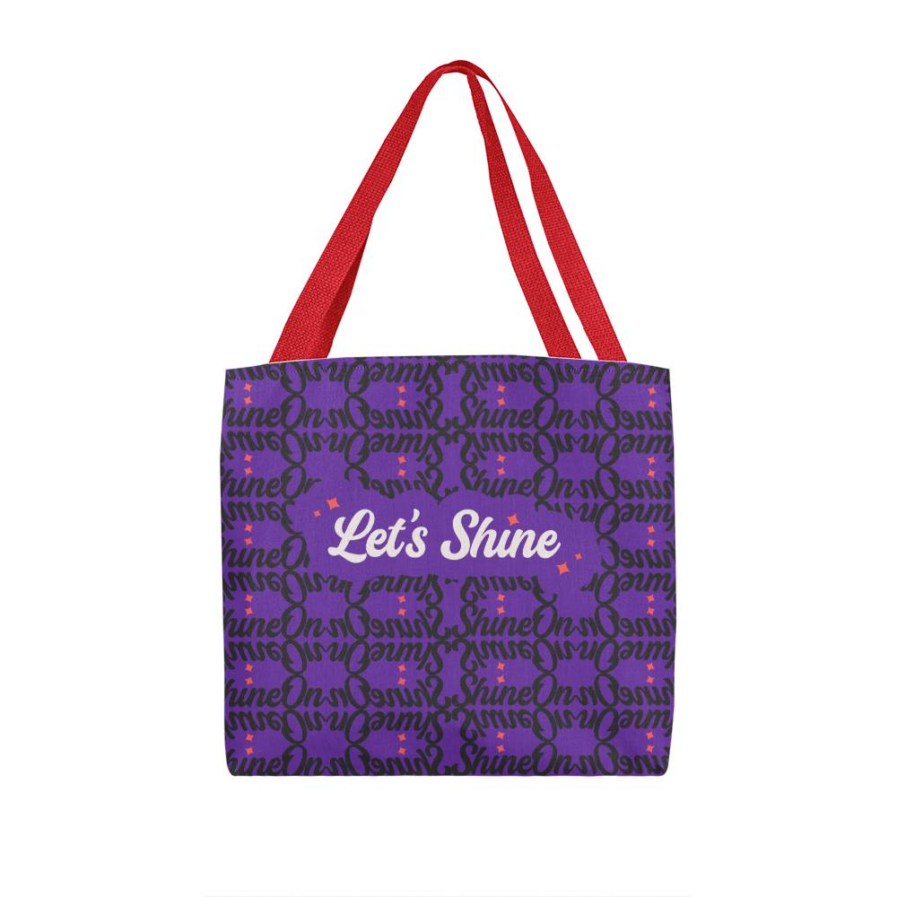 ShineOn Purple Tote Bag