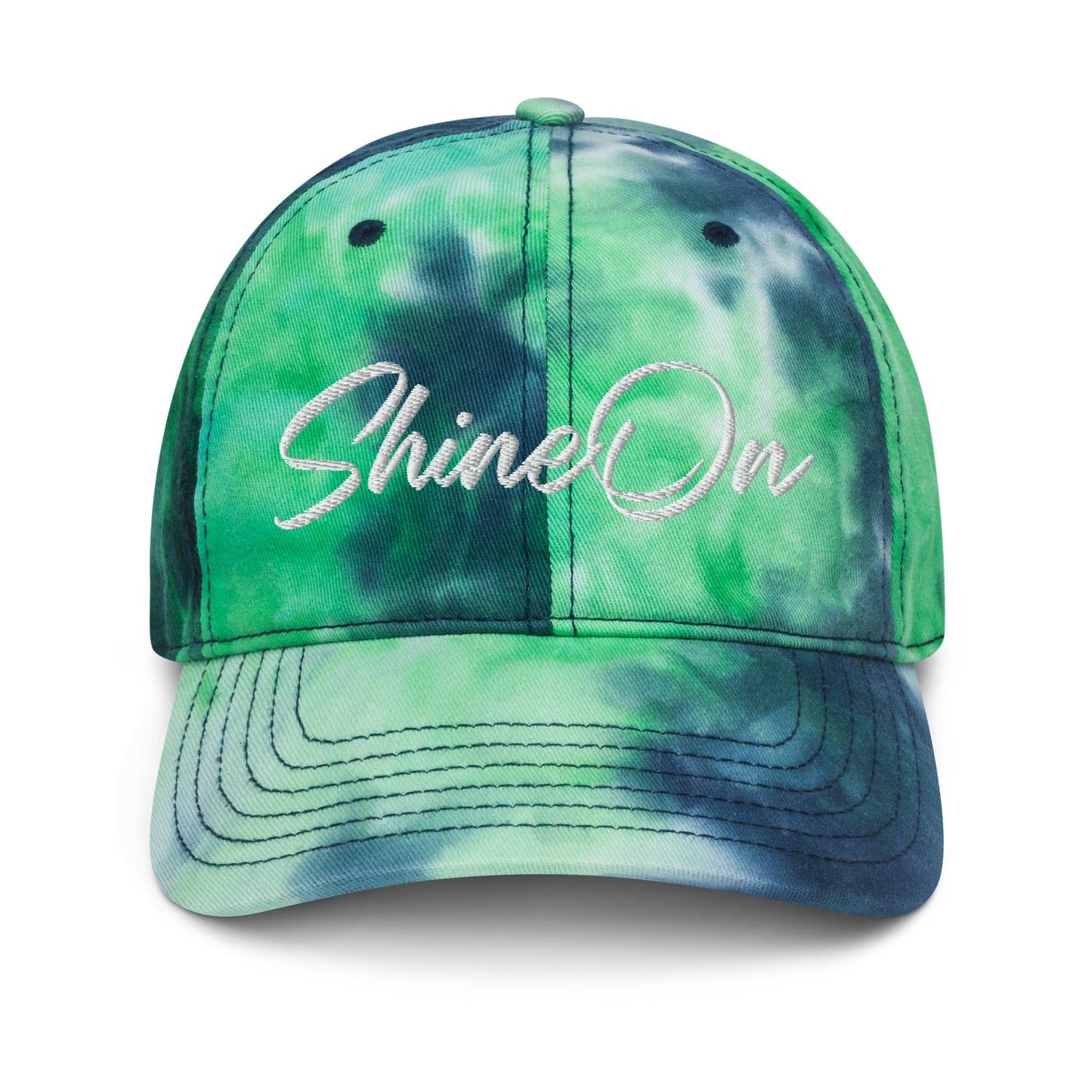 ShineOn Embroidered Tie dye hat