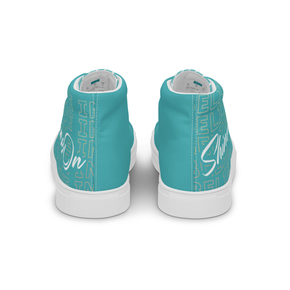Women’s ShineOn high top canvas shoes