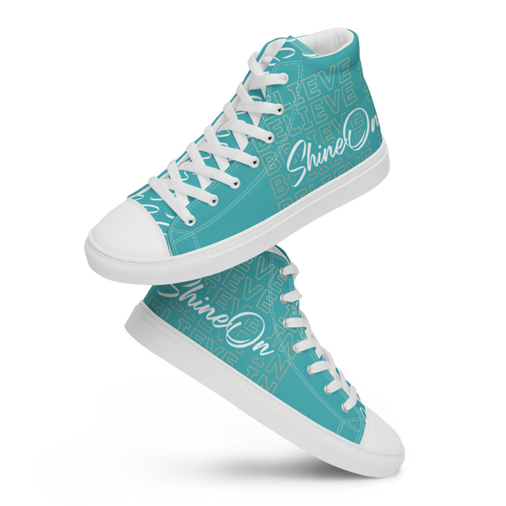 Women’s ShineOn high top canvas shoes
