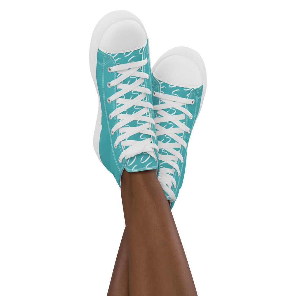 Women’s ShineOn high top canvas shoes