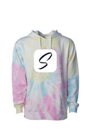 ShineOn Icon Tie Dye Sunset Swirl Hoodie