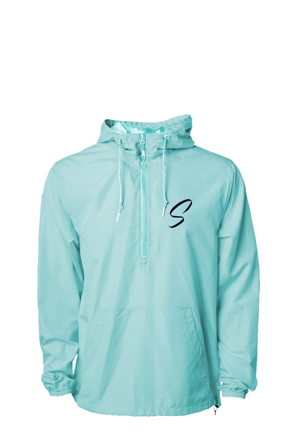 ShineOn Aqua Lightweight Pullover Windbreaker