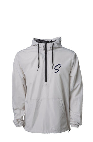ShineOn Smoke Lightweight Pullover Windbreaker