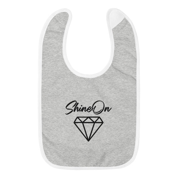ShineOn Embroidered Baby Bib