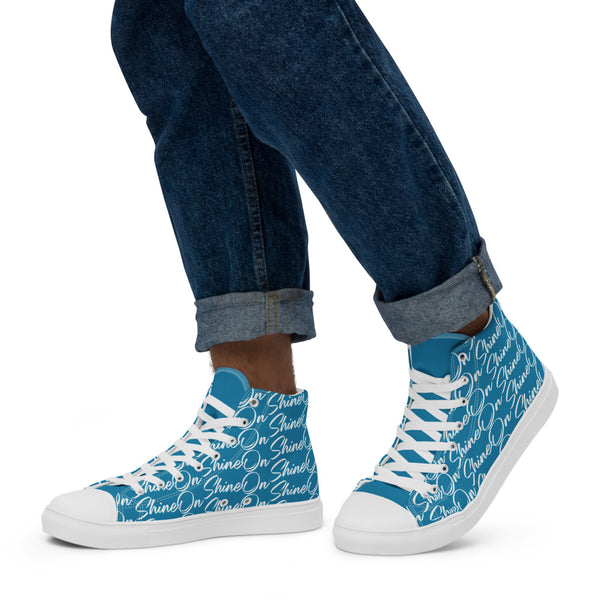 Men’s ShineOn high top canvas shoes