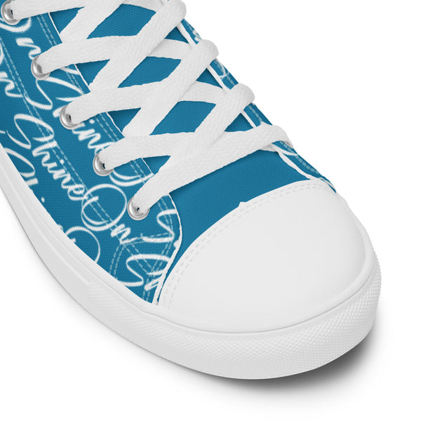 Men’s ShineOn high top canvas shoes